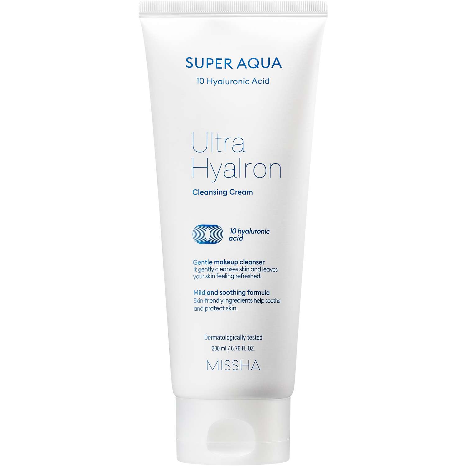 Пенка для умывания MISSHA Super Aqua Ultra Hyalron для умывания и снятия макияжа 200 мл - фото 1