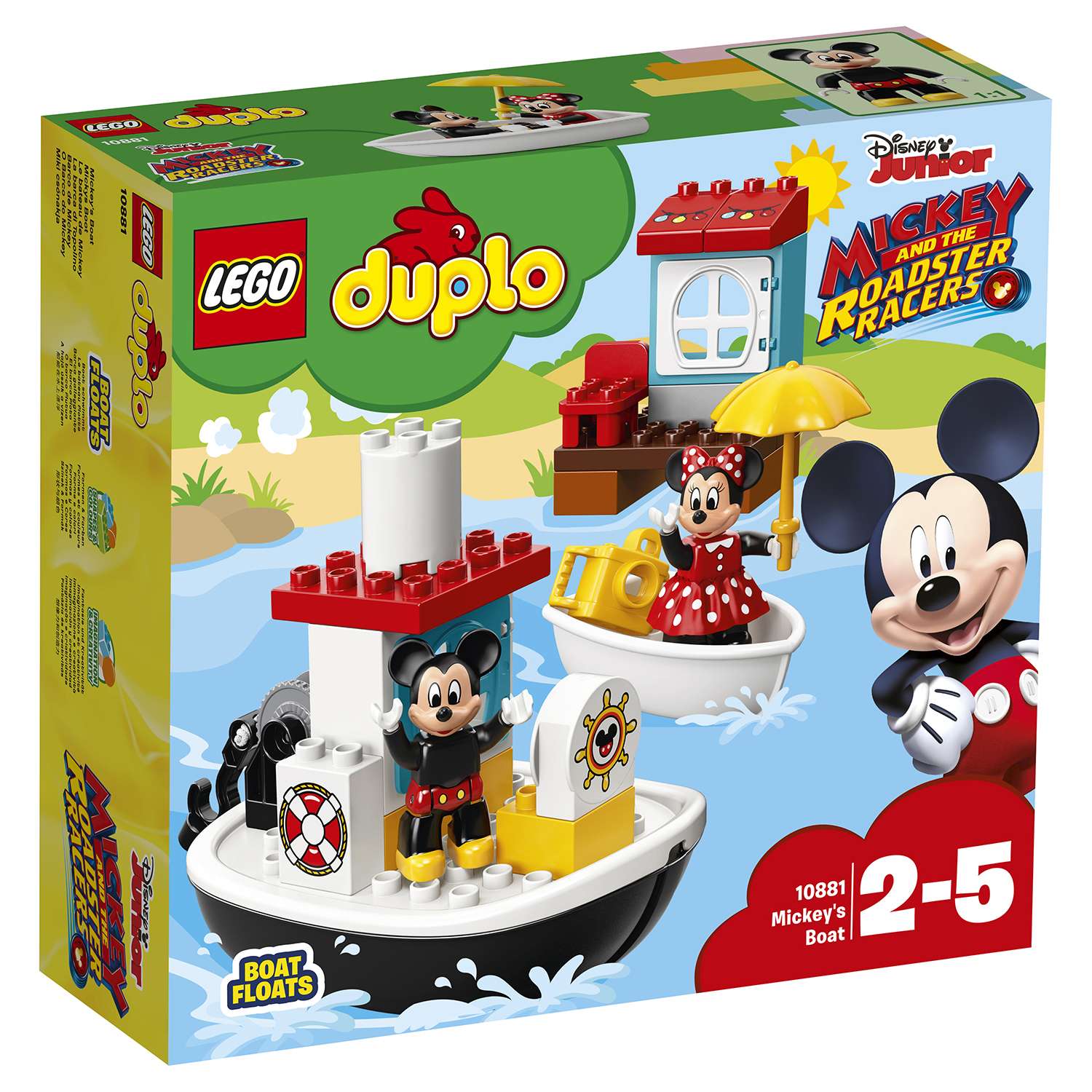 Конструктор LEGO DUPLO Disney Катер Микки 10881 - фото 2