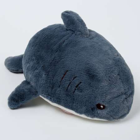 Мягкая игрушка Sima-Land «Кот» в костюме акулы 48 см цвет чёрный