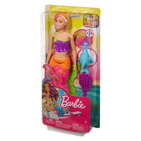 Кукла Barbie Русалочка с аксессуарами GGG58