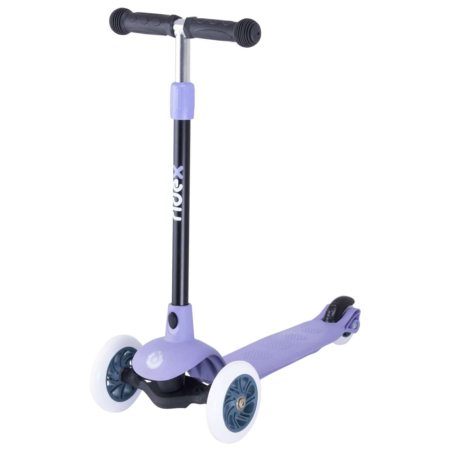 Самокат RIDEX трехколесный 3 wheels scooter Hero 120/80 violet/grey - фото 1