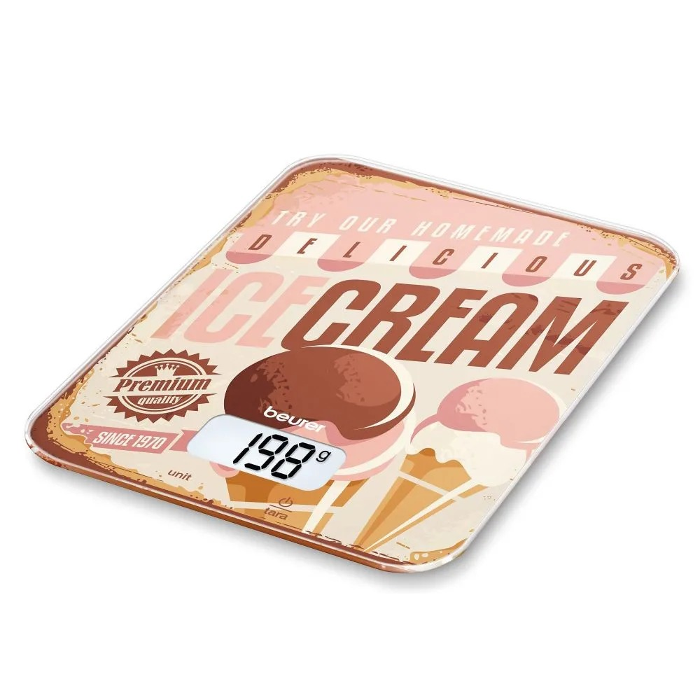 Весы кухонные электронные Beurer KS19 Ice Cream до 5кг - фото 1