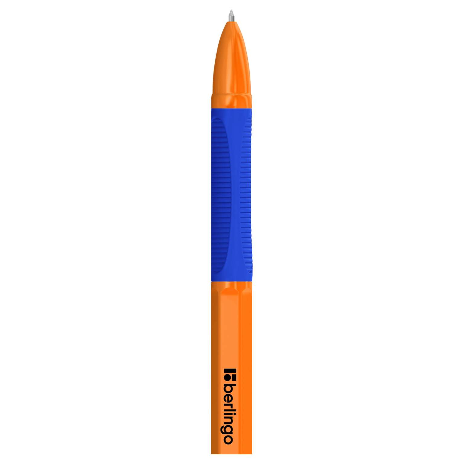 Ручка шариковая Berlingo Tribase grip orange CBp_70960 - фото 2