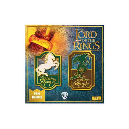 Набор значков The Lord of the Rings Властелин колец 2 шт - Пони и Дракон
