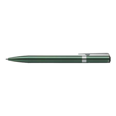 Ручка шариковая Tombow ZOOM L105 City черная корпус зеленый линия 0.7 мм подарочная упаковка