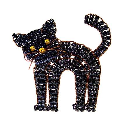 Набор для изготовления украшений КЛЕVЕР Черный кот