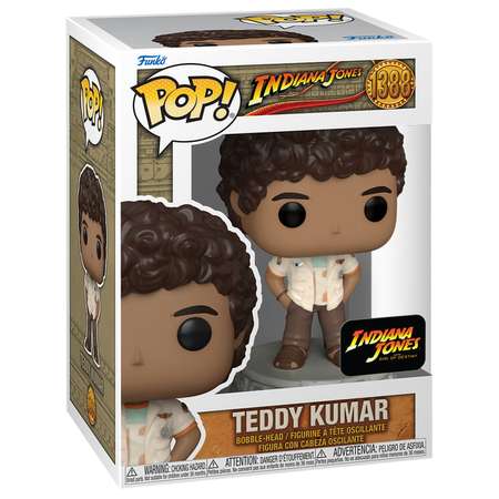 Фигурка Funko POP! Movies Bobble Indiana Jones 5 Dial of Destiny Teddy Kumar (1388) 70811