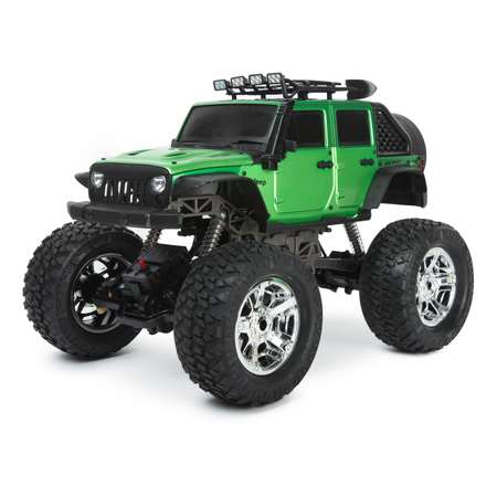 Машина New Bright РУ 1:10 Jeep Wrangler Зеленая 21048U