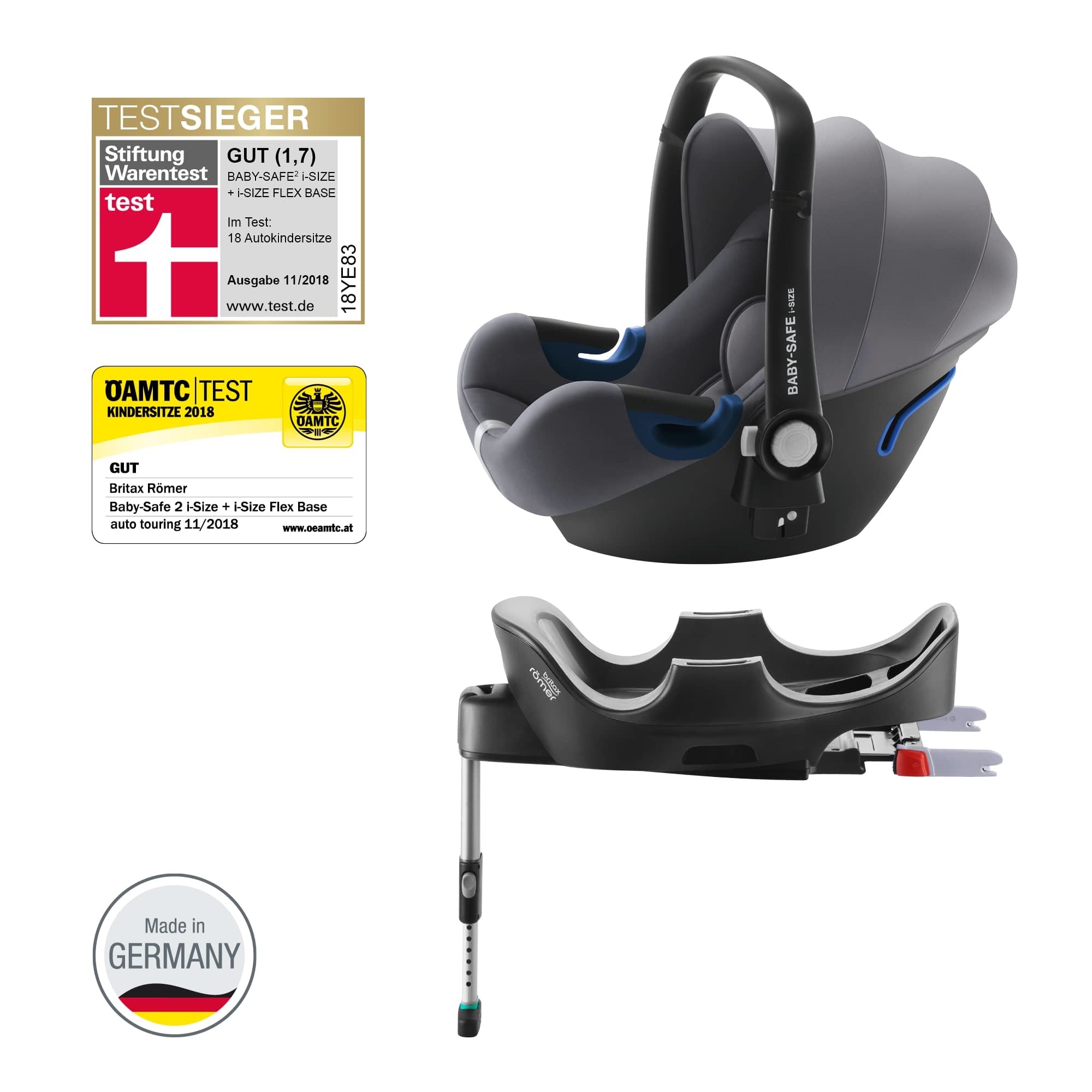 Автокресло Britax Roemer Baby-Safe2 i-Size Bundle Storm Grey - фото 13