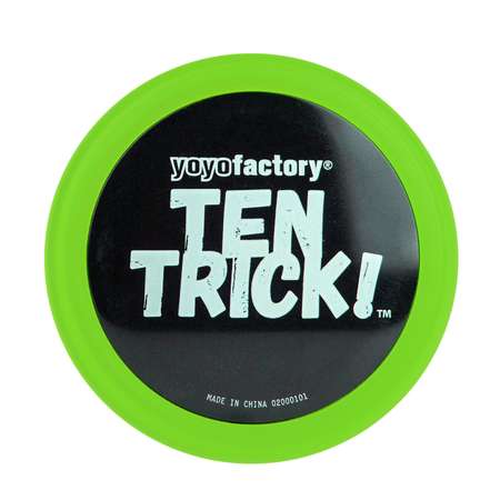 Игра YoYoFactory Йо-Йо TenTrick Зеленый YYF0001/green