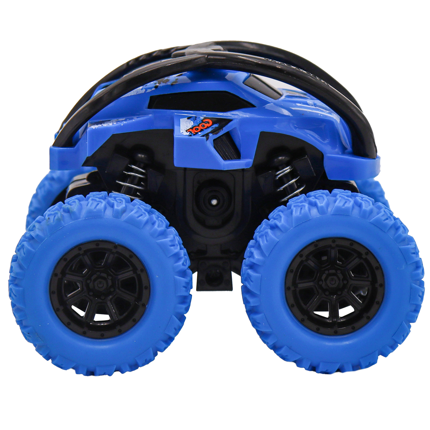 Машинка Funky Toys перевёртыш фрикционная 4x4 рессоры синяя FT9787-1-МП  купить по цене 399 ₽ в интернет-магазине Детский мир