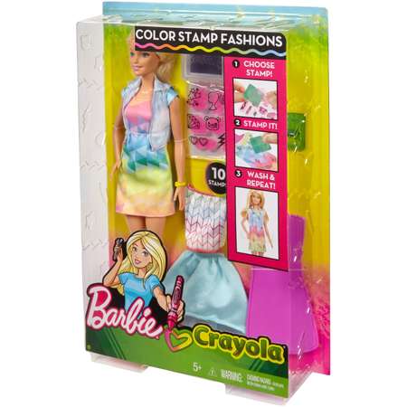 Кукла Barbie Крайола Цветной сюрприз FRP05