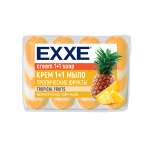 Туалетное крем-мыло EXXE 1+1 Тропические фрукты 4 шт x 75 г