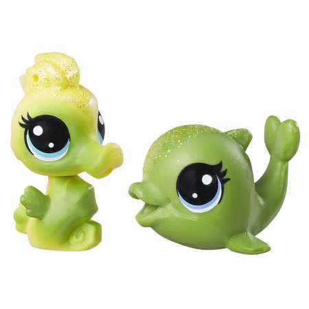 Набор Littlest Pet Shop Радужная коллекция 2 пета в ассортименте