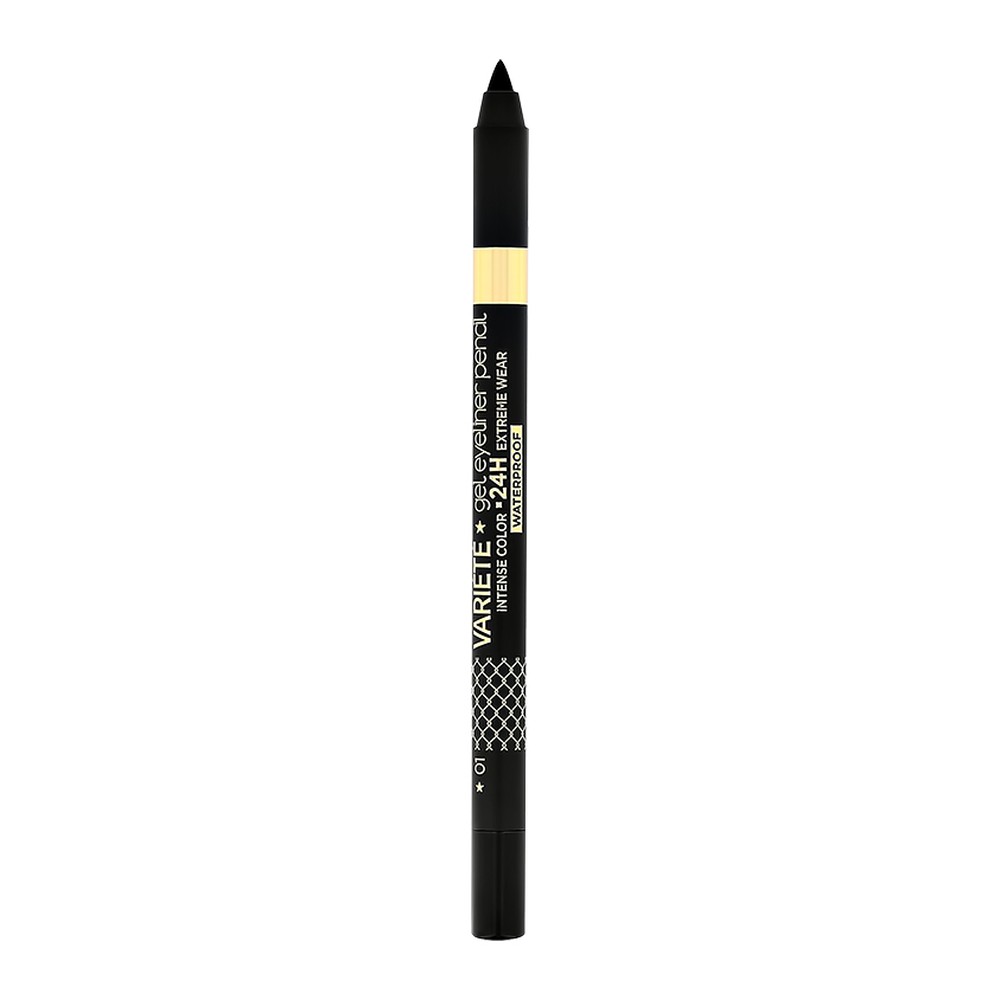 Карандаш для глаз EVELINE Variete gel eye liner тон 01 pure black - фото 3