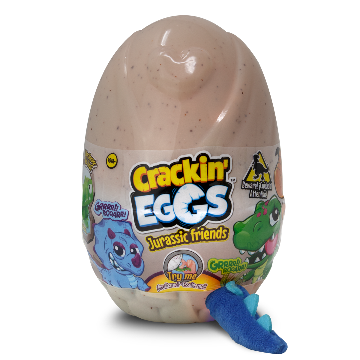 Игрушка-сюрприз Crackin Eggs 12 см в мини яйце с WOW эффектом серия Парк  динозавров купить по цене 2719 ₽ в интернет-магазине Детский мир