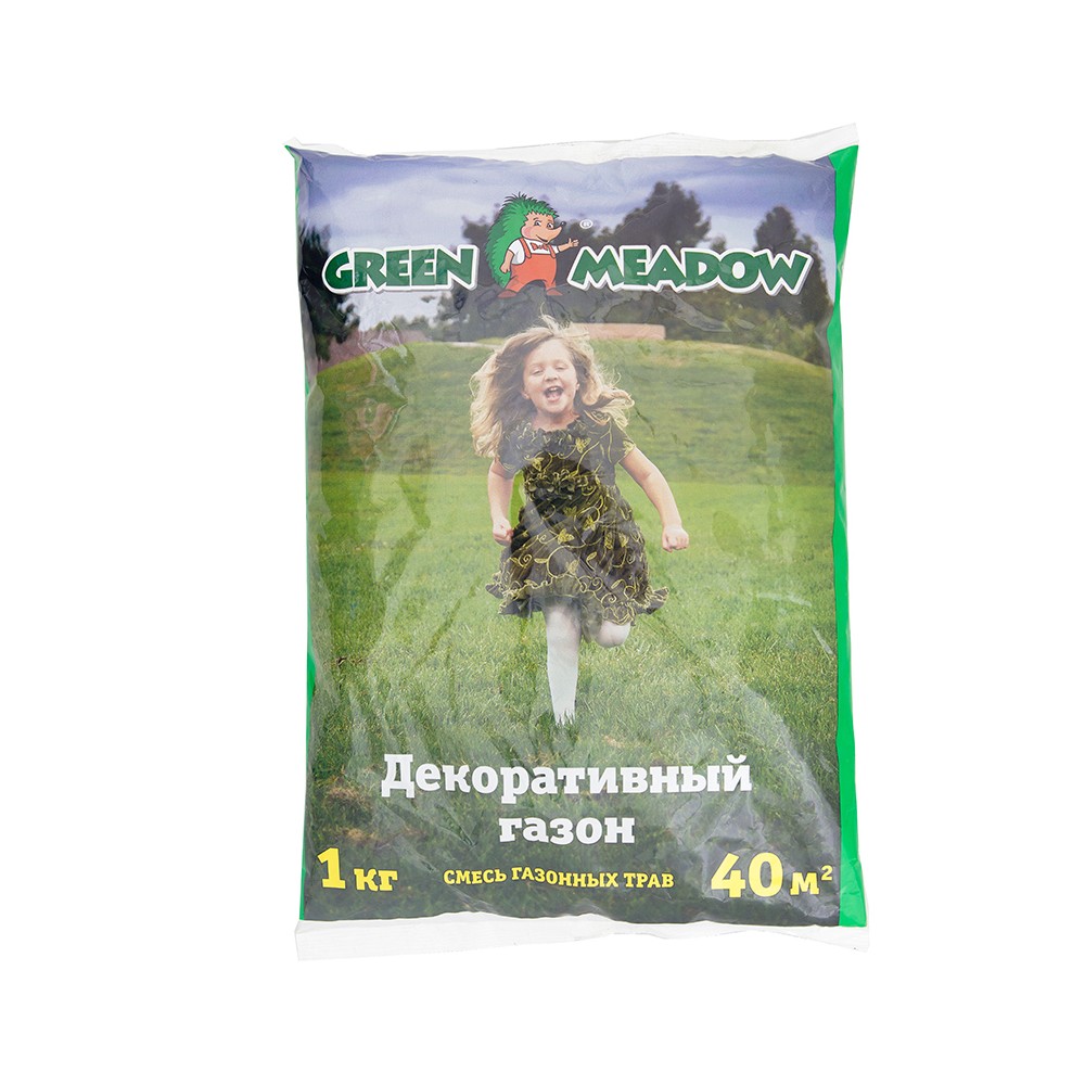 Семена трав GREEN MEADOW для газона Декоративный стандартный 1 кг - фото 1