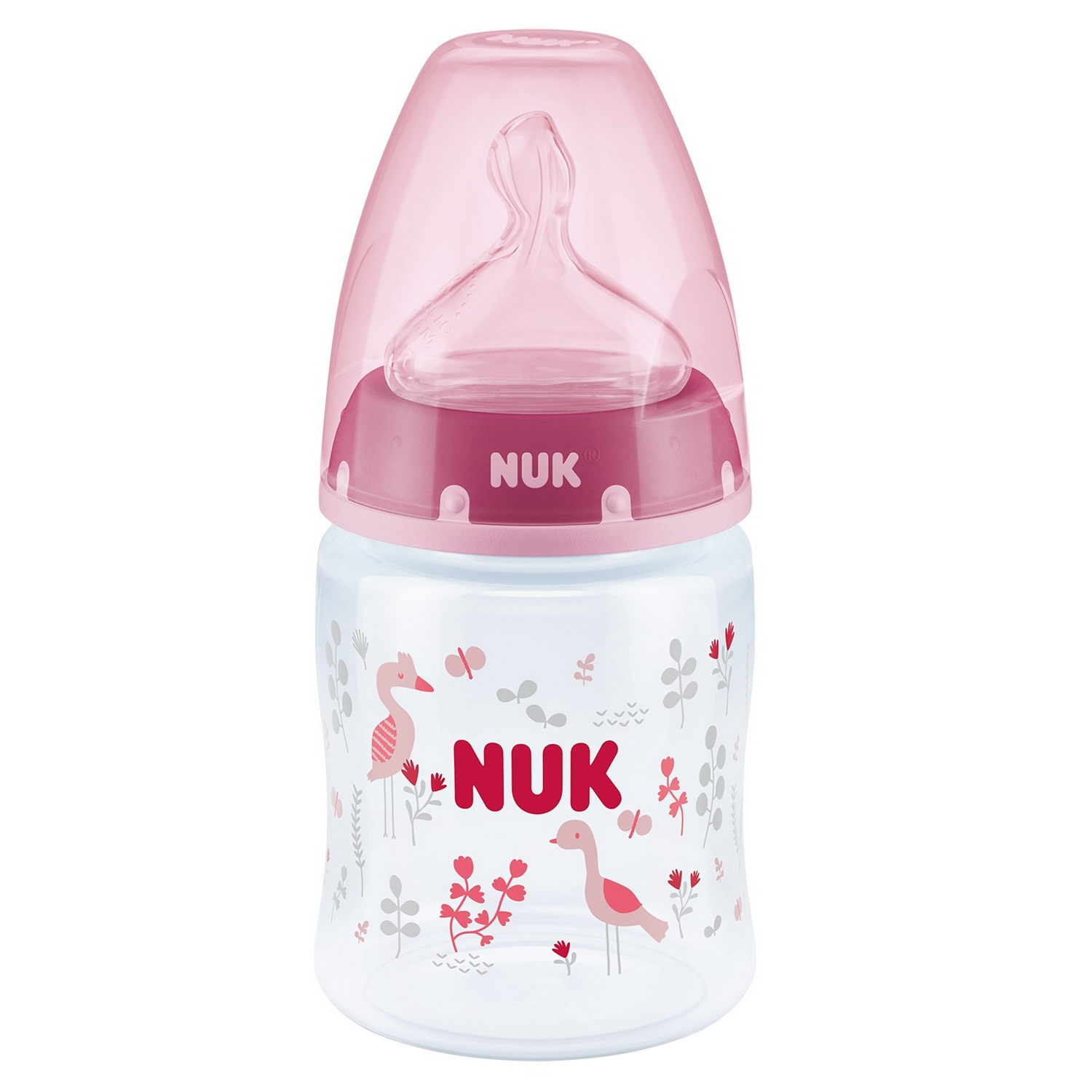 Бутылочка Nuk First Choice Птицы 150мл с 0месяцев 10743799 - фото 1