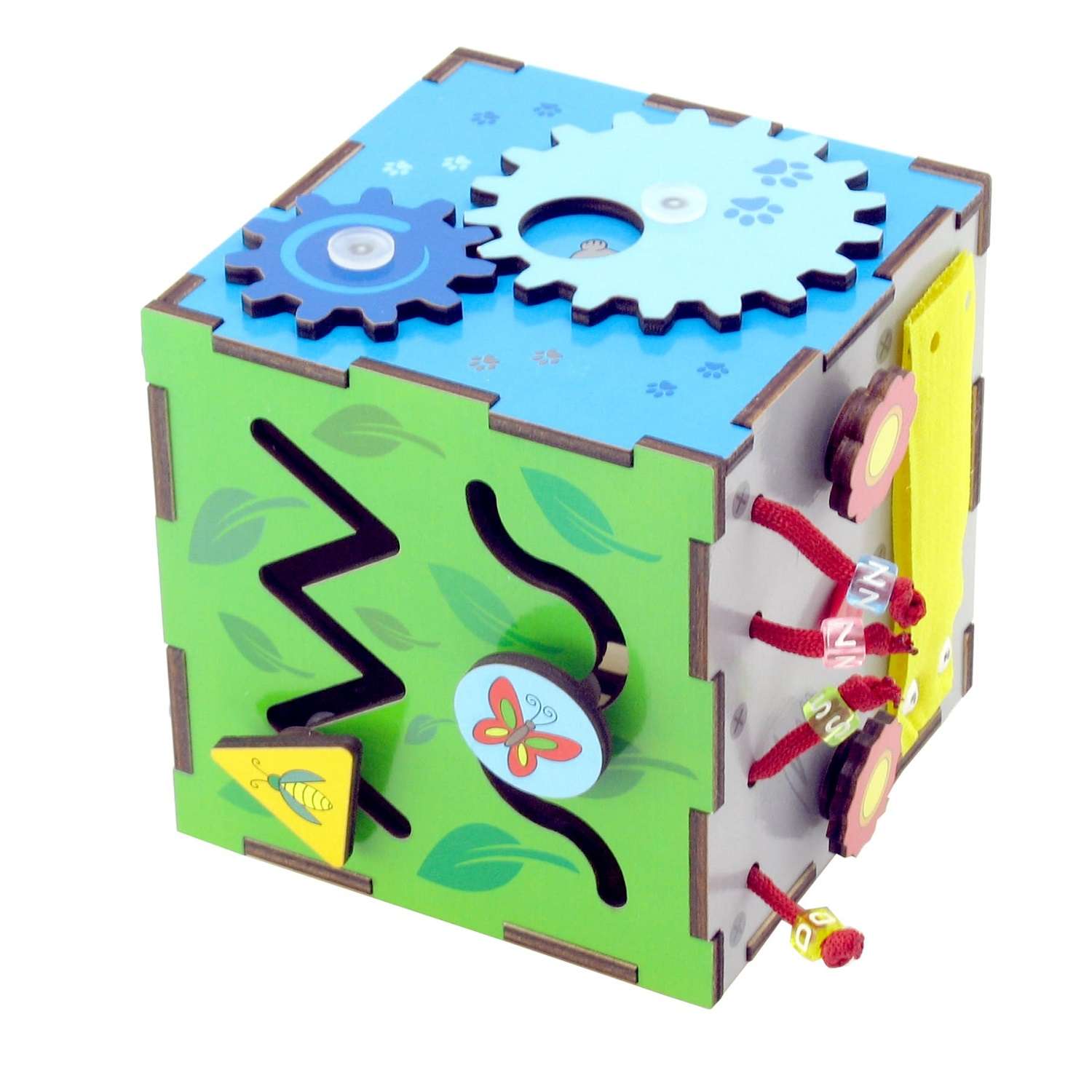 Бизиборд Мастер игрушек Бизи-кубик - фото 1