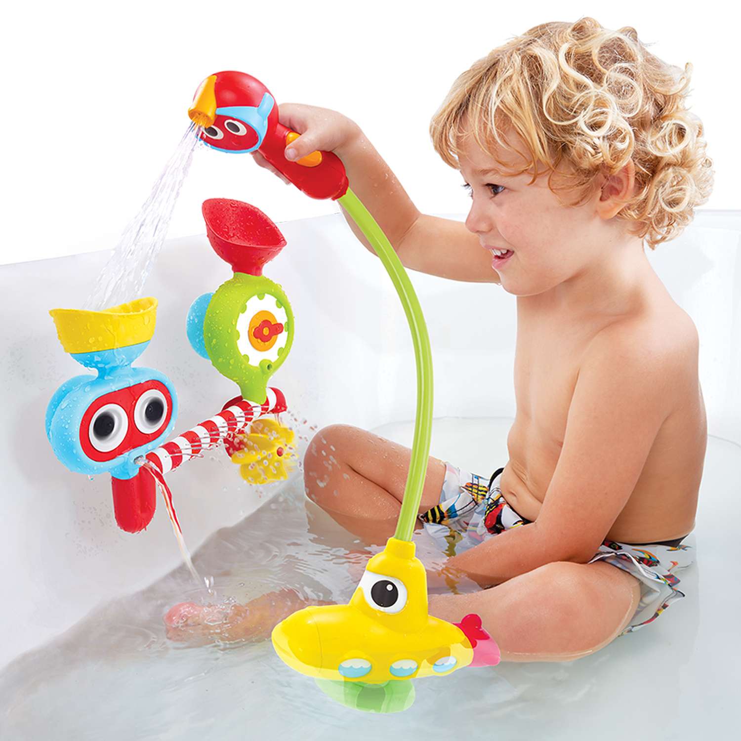 Игрушки для ванной 1 год. Yookidoo 40139. Игрушка Yookidoo "Водный душ" "подводная лодка и кит". Yookidoo подводная лодка поливочная станция. Yookidoo игрушка для ванной.