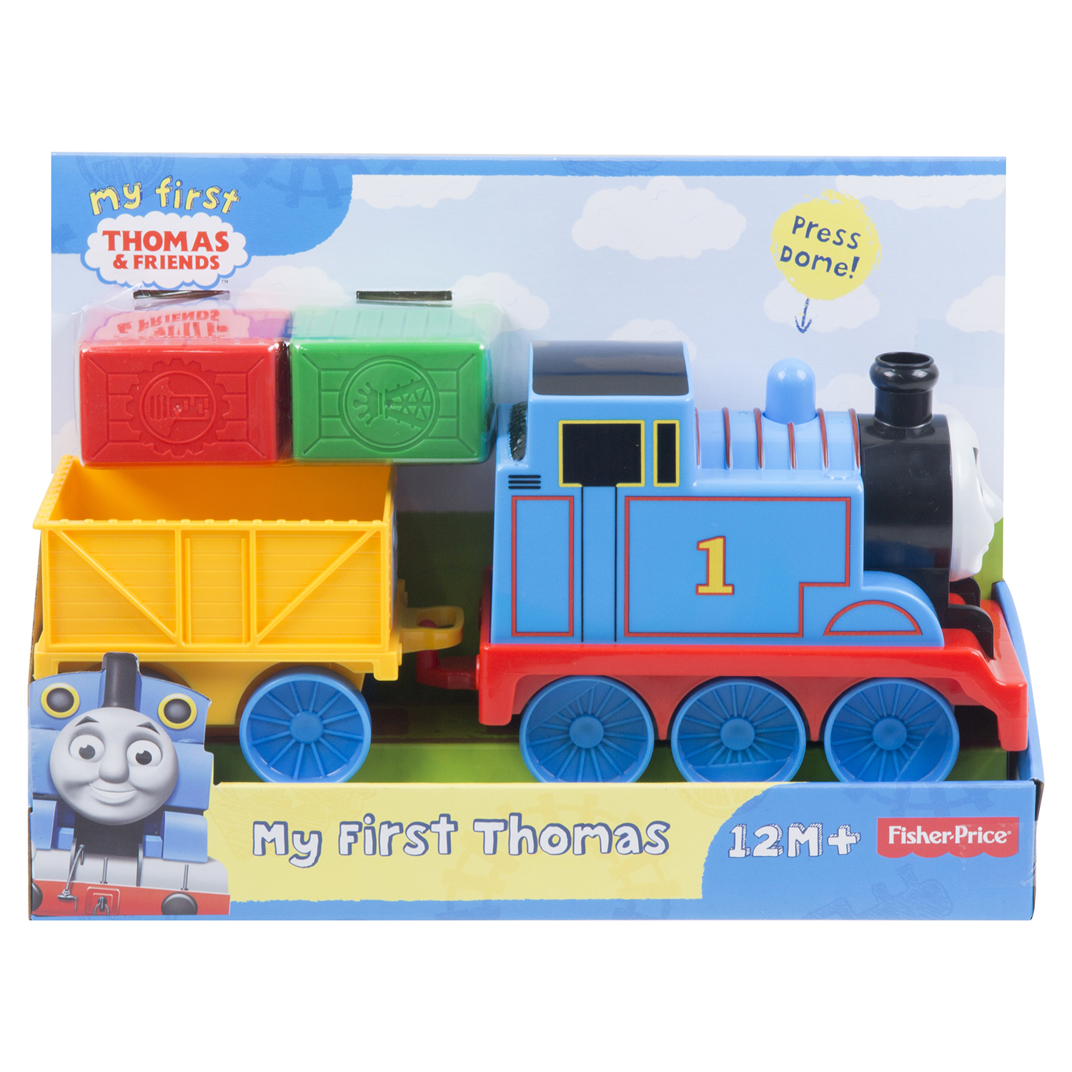 Игровой набор Thomas & Friends Первый паровозик малыша в ассортименте  купить по цене 9 ₽ в интернет-магазине Детский мир