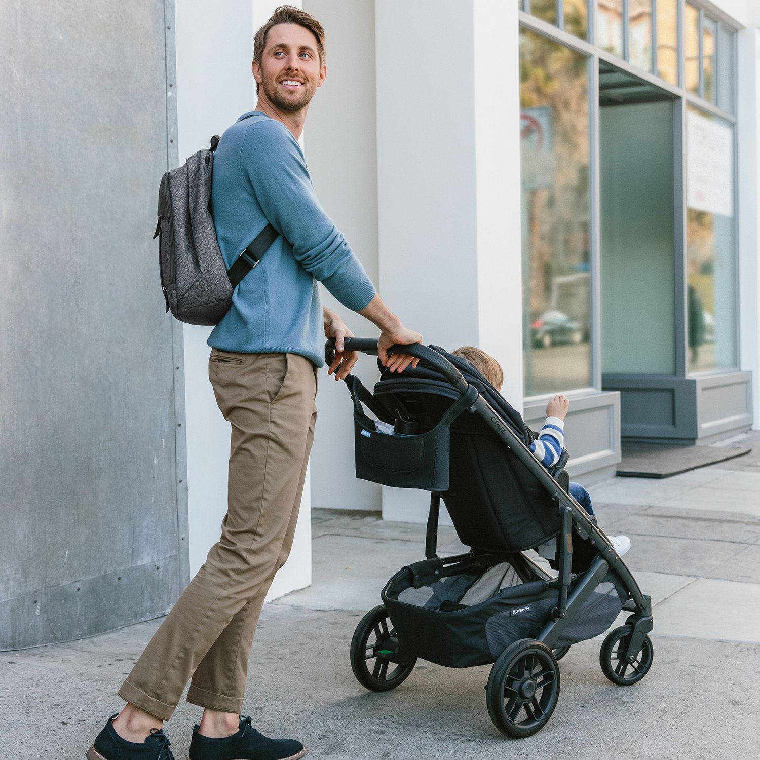 Коляска прогулочная UPPAbaby Cruz V2 Jake Черный - фото 16