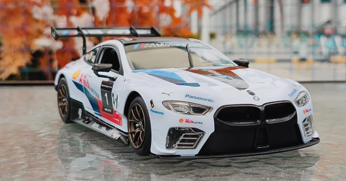 Игрушка транспортная сборная Rastar BMW M8 GTE на ПУ 97200 - фото 7