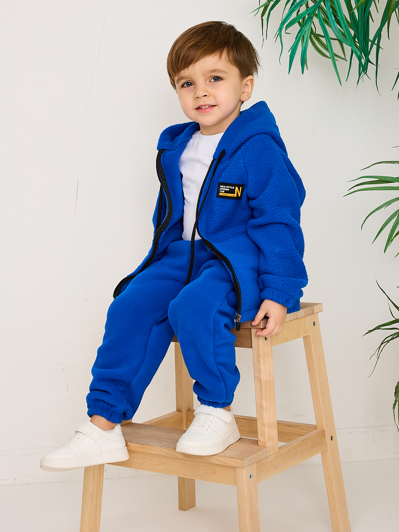 Костюм спортивный Mil Art kids 1902201527SUIT-SPORT-WARM-BLUE - фото 2