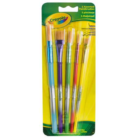 Кисточки для красок Crayola 5 шт