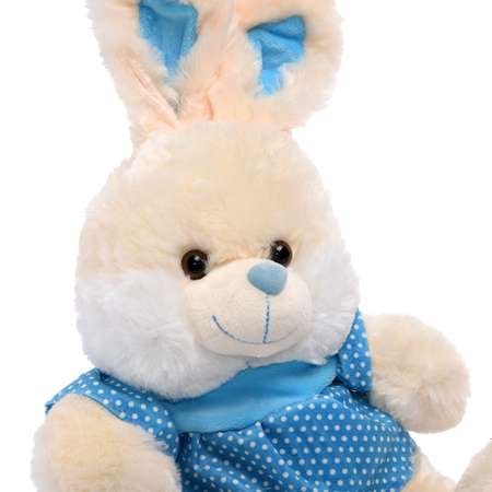 Мягкая игрушка Девилон Кролик Кира Голубой 38 см