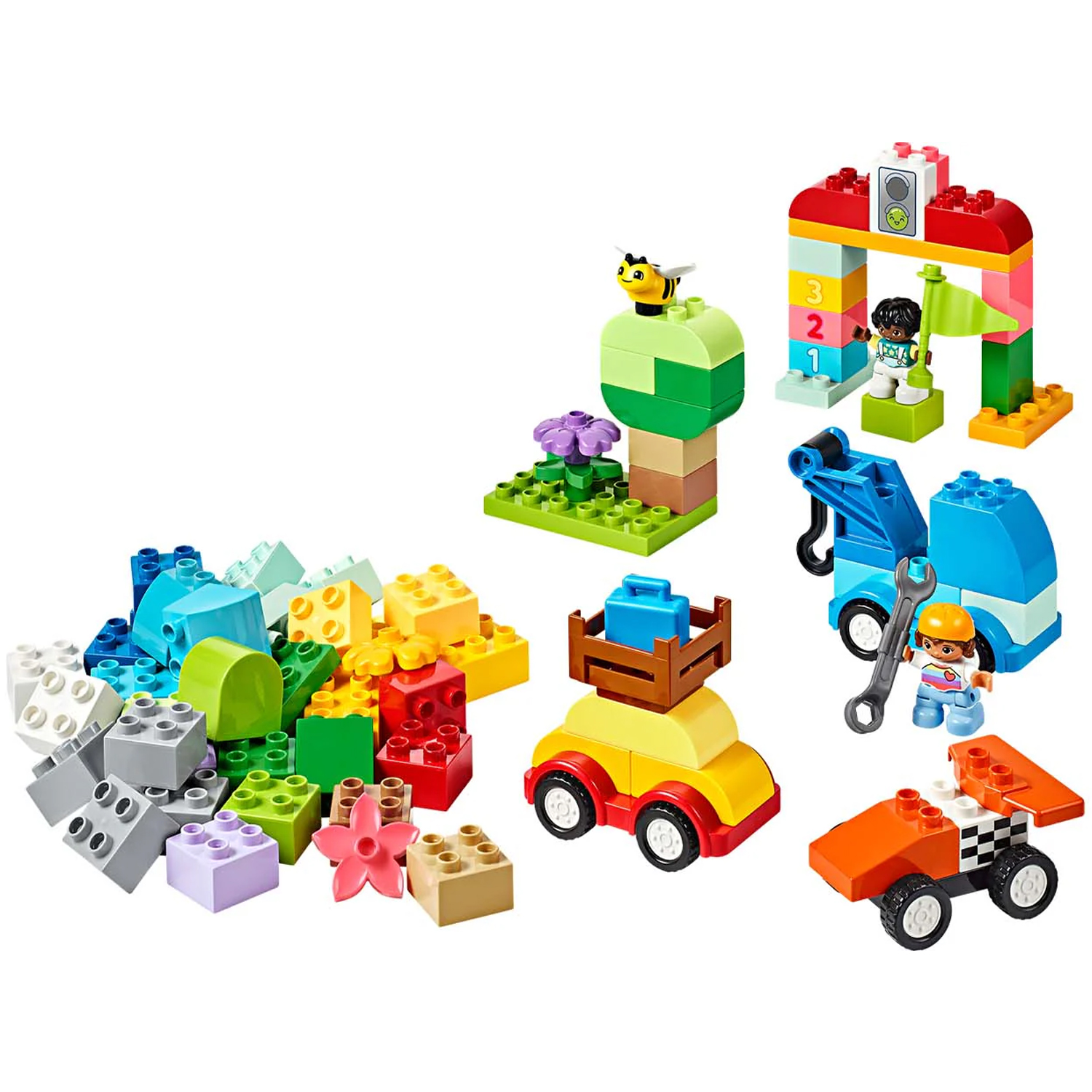 Конструктор детский LEGO Duplo Коробка с кубиками - фото 9