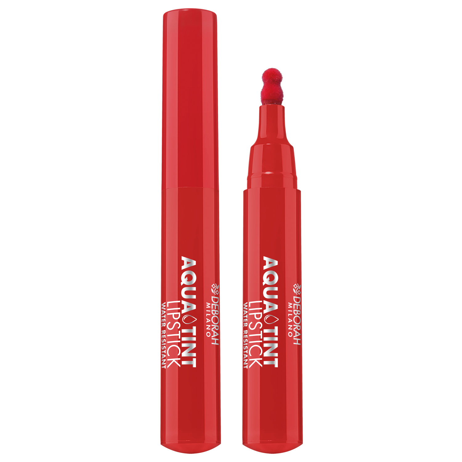 Тинт для губ Deborah Milano Aqua Tint Lipstick тон 04 красный 2.5 г - фото 1