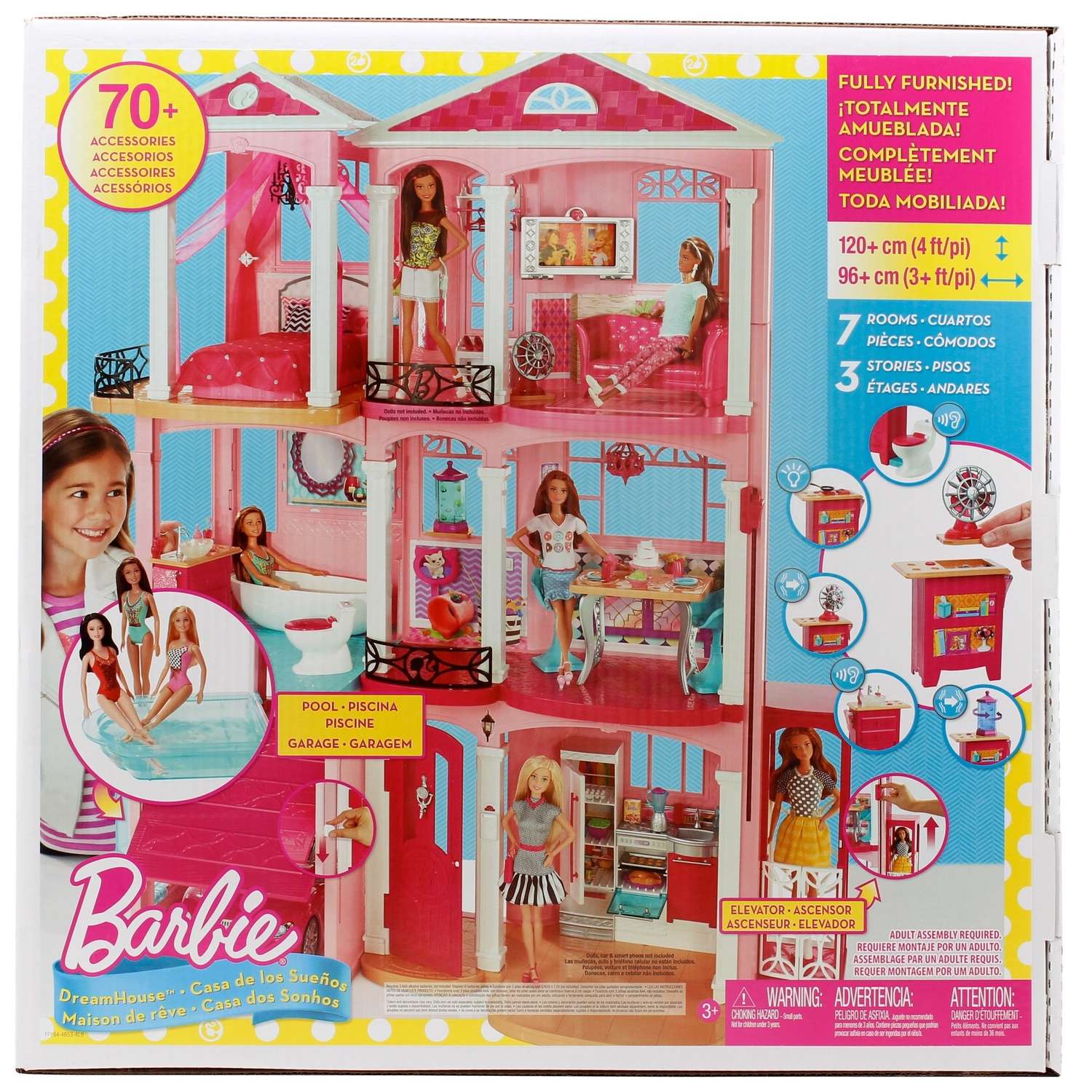 Набор Barbie Дом мечты FFY84 FFY84 - фото 12