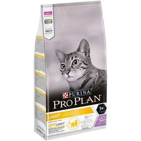 Корм сухой для кошек PRO PLAN 1.5кг с индейкой с избыточным весом