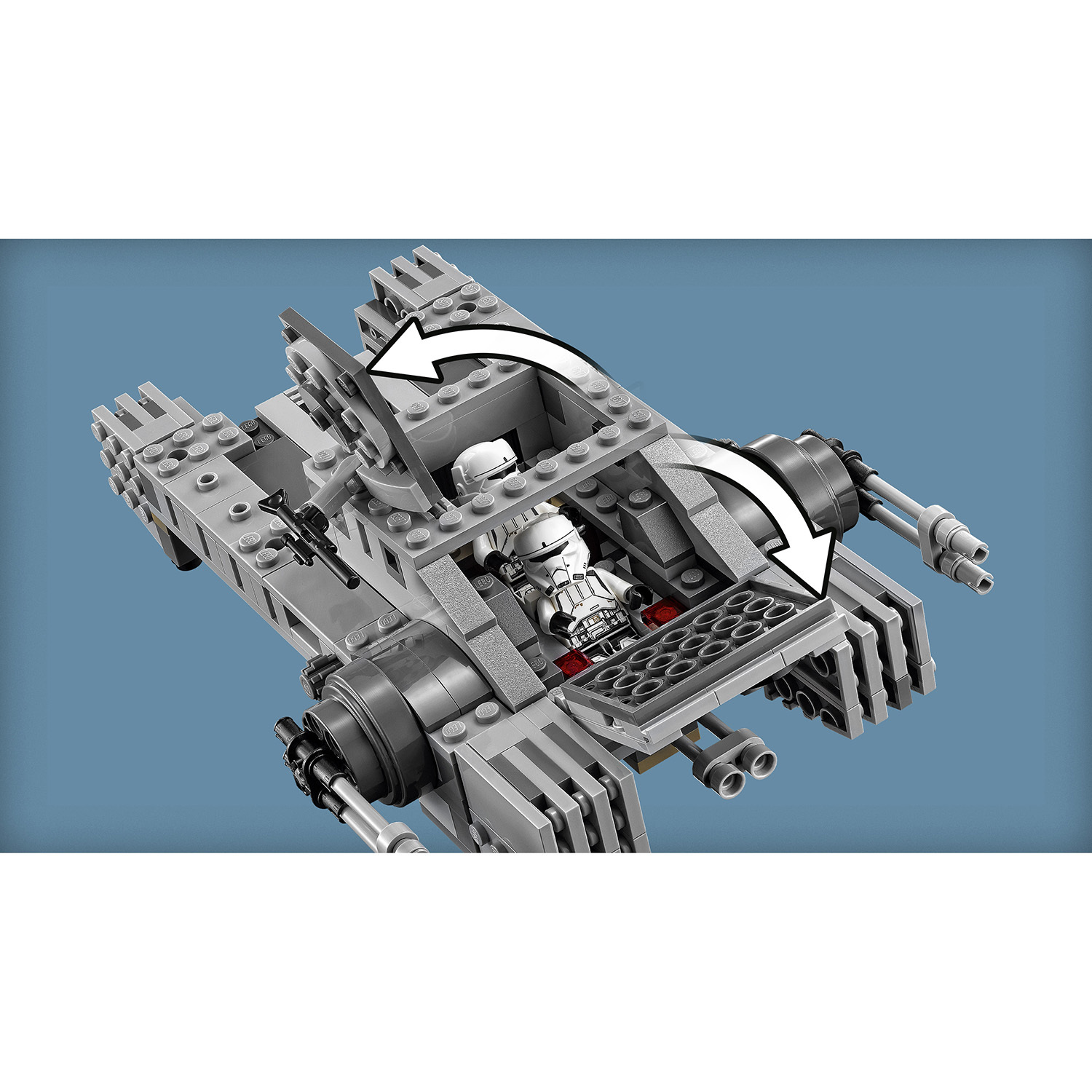 Конструктор LEGO Star Wars Имперский десантный танк блочный - фото 6