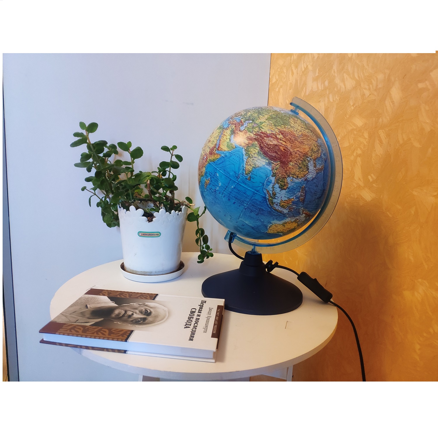 Глобус Globen Земли физический-политический с LED-подсветкой диаметр 21 см - фото 5