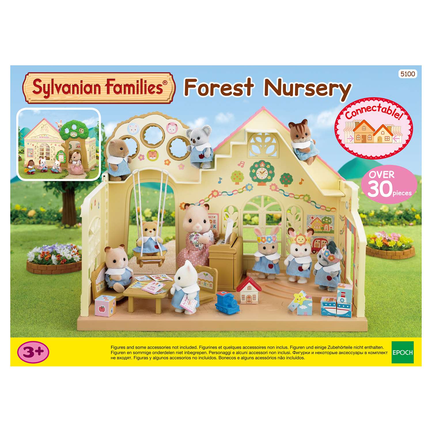 Набор Sylvanian Families Лесной детский сад 5100 - фото 3