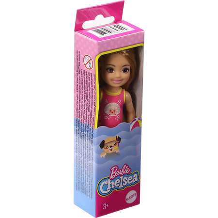 Кукла Barbie Челси в купальнике Русая GLN70