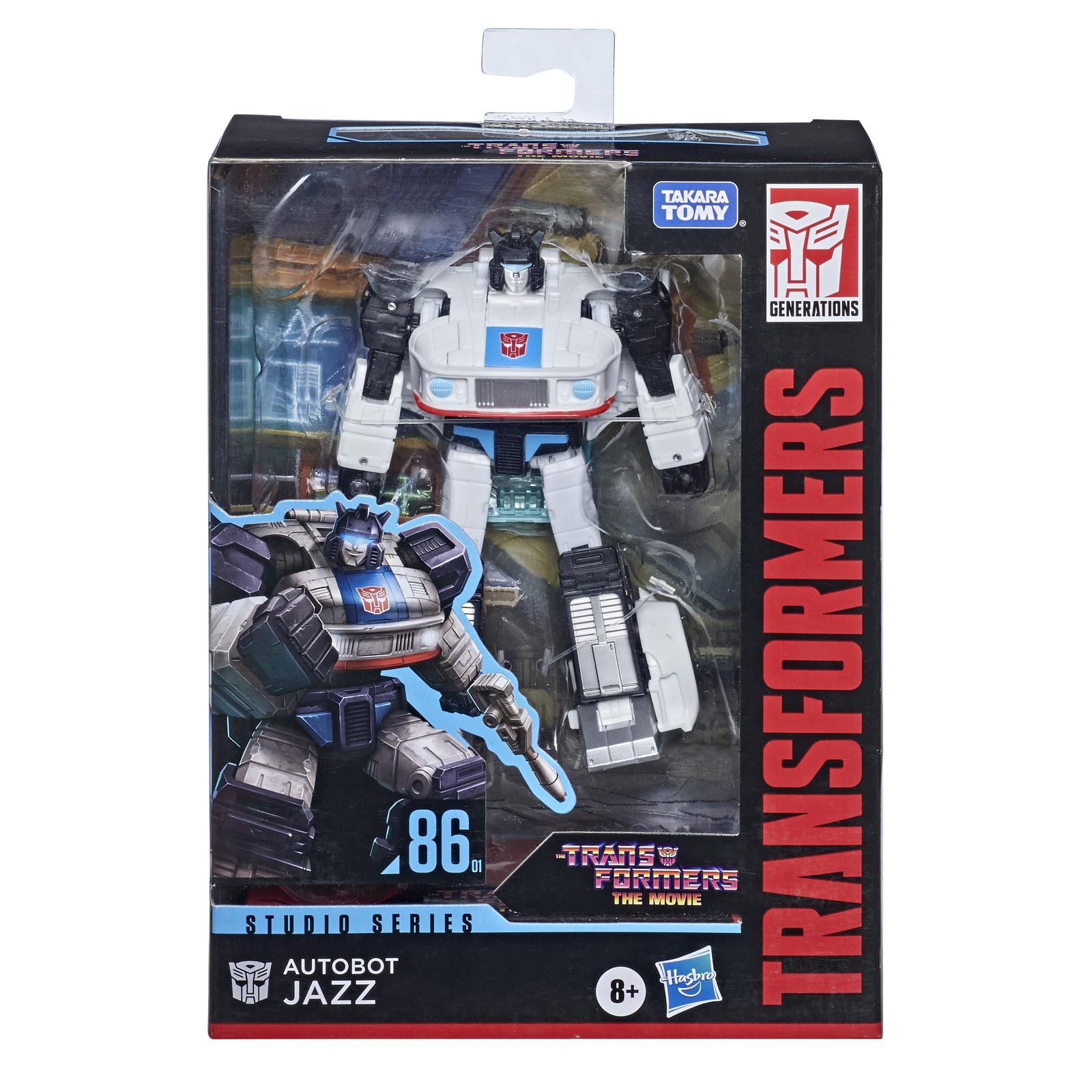 Игрушка Transformers Студио Сериес Дэлюкс Джаз 1986 F0709ES0 купить по цене  999 ₽ в интернет-магазине Детский мир