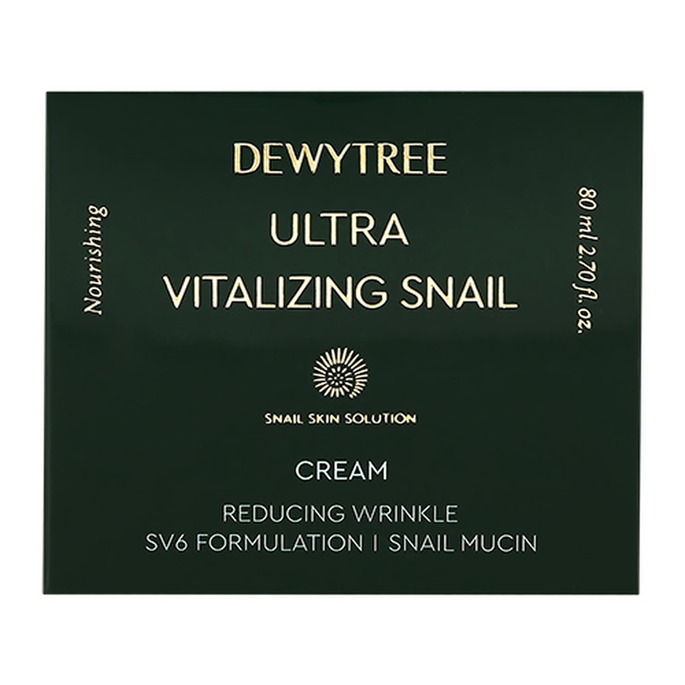 Крем для лица DEWYTREE Ultra vitalizing с экстрактом секрета улитки 80 мл - фото 5