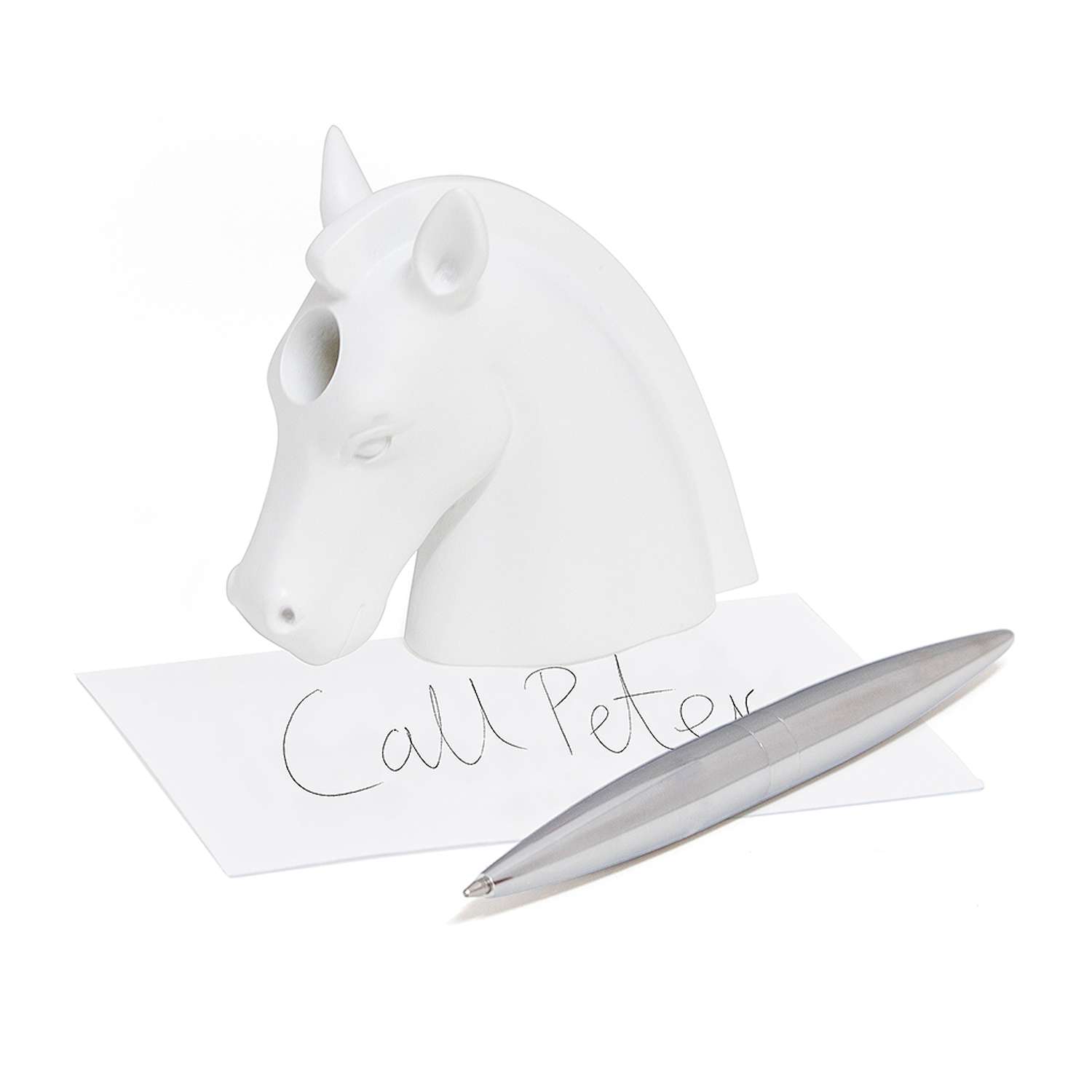 Набор ручки и пресс-папье Balvi Unicorn белый - фото 2