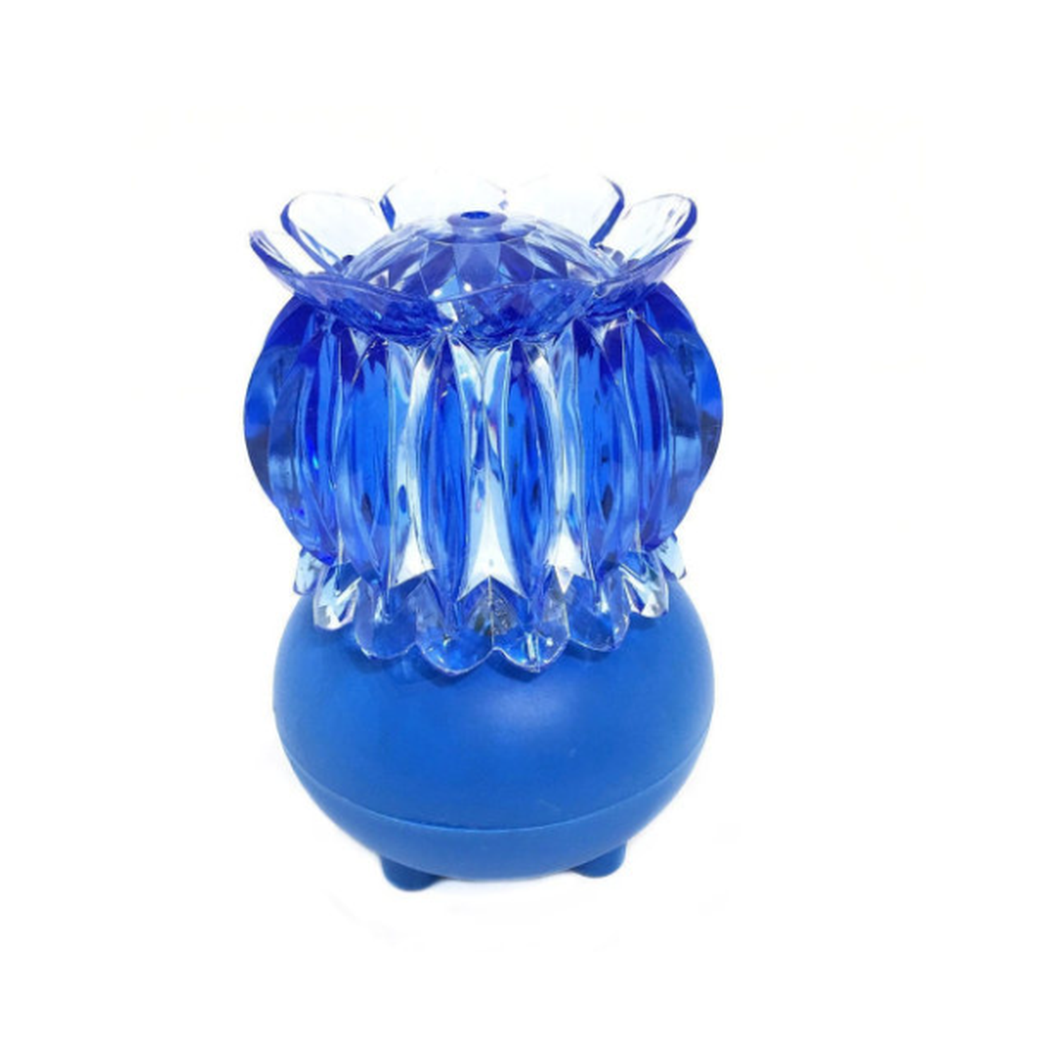 Светильник Keyprods цветок с музыкой синий - фото 1