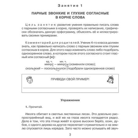 Книга ИД Литера Русский язык 4класс. Все темы школьной программы с объяснениями