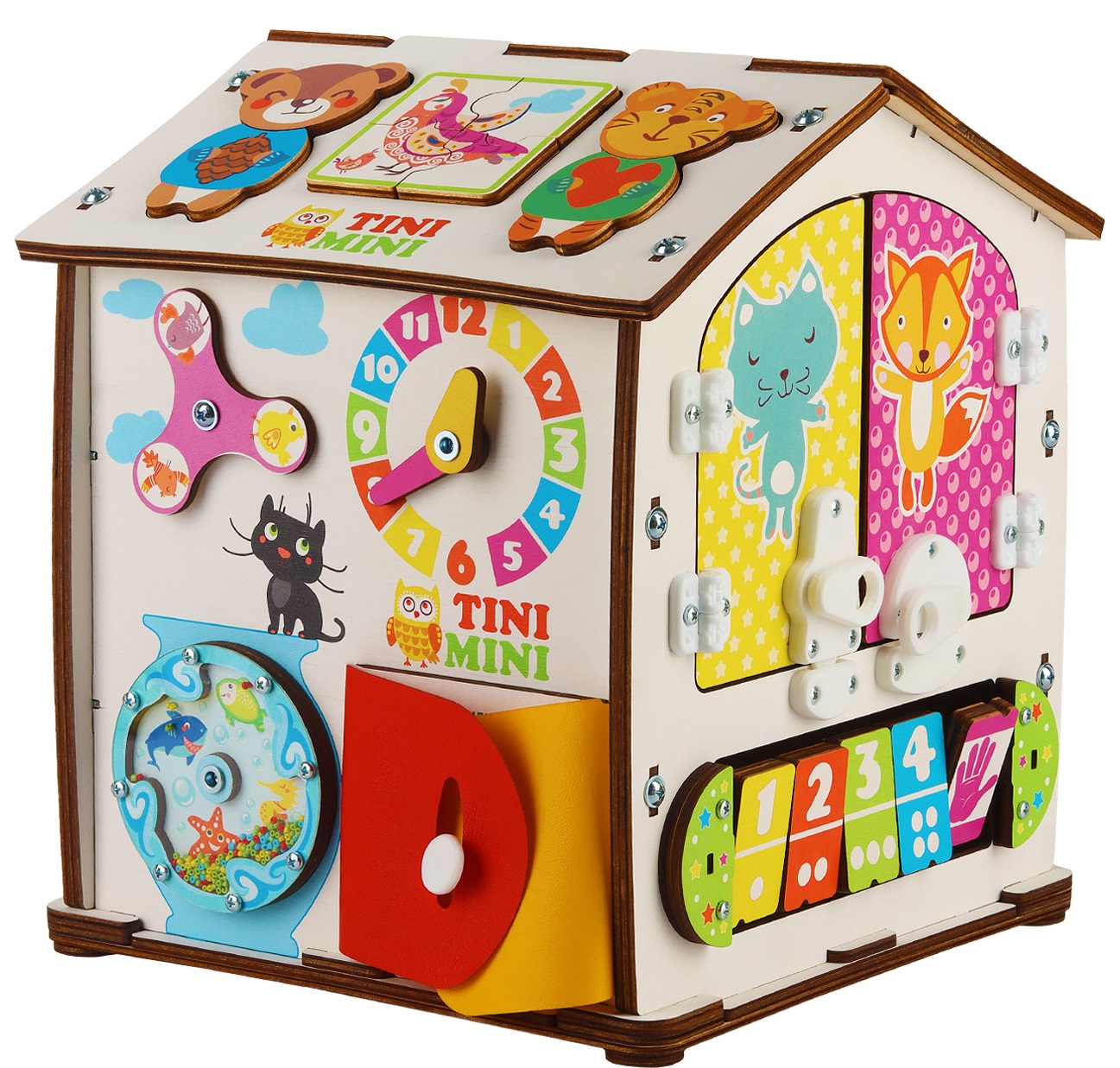 Игрушка tinimini бизиборд Капибара - фото 3