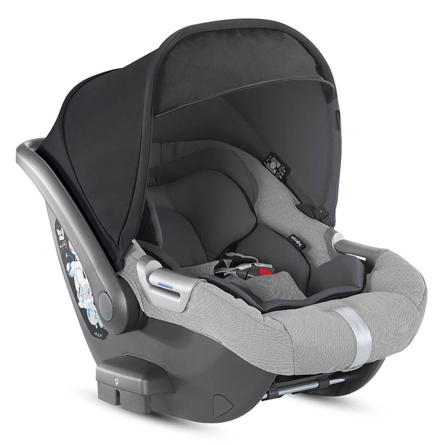 Коляска 4в1 Inglesina Aptica System Quattro на шасси ApticaXT Horizon Grey - фото 5