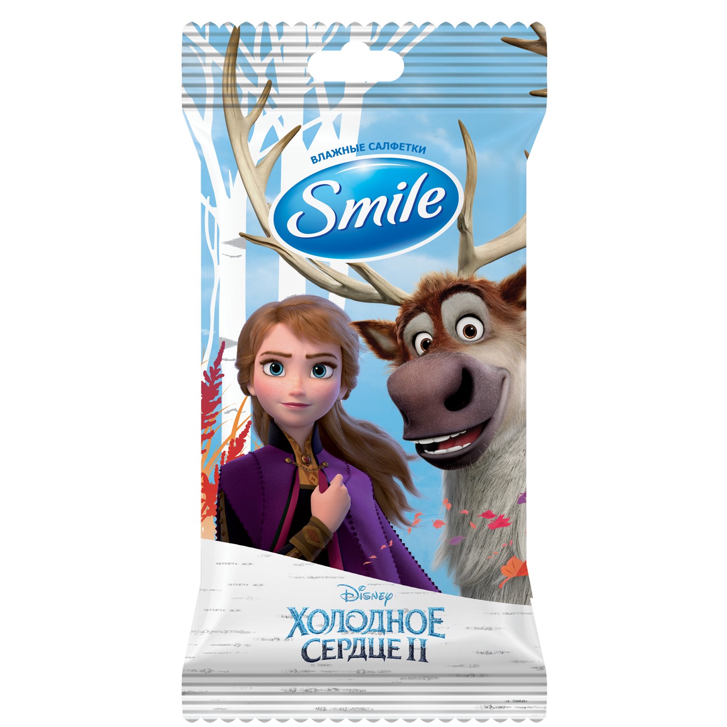 Салфетки влажные Smile Frozen 15шт в ассортименте - фото 4