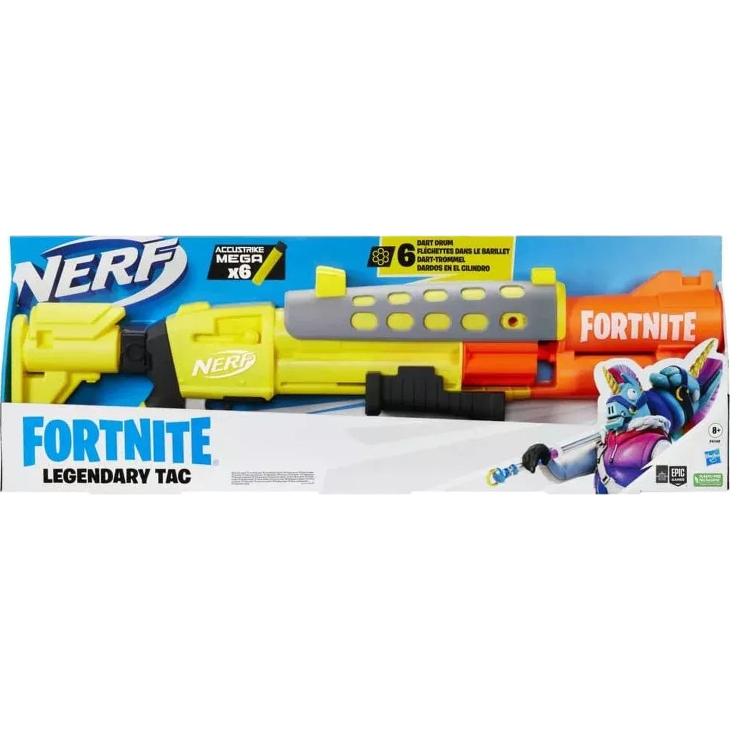 Бластер Hasbro(Nerf) Fortnite Legendary Tac Blaster F4169EU4 купить по цене  3499 ₽ в интернет-магазине Детский мир