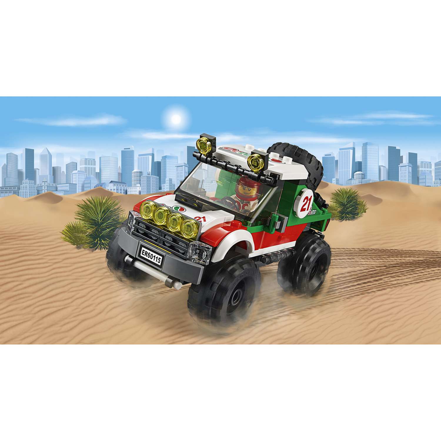 Конструктор LEGO City Great Vehicles Внедорожник 4x4 (60115) - фото 10