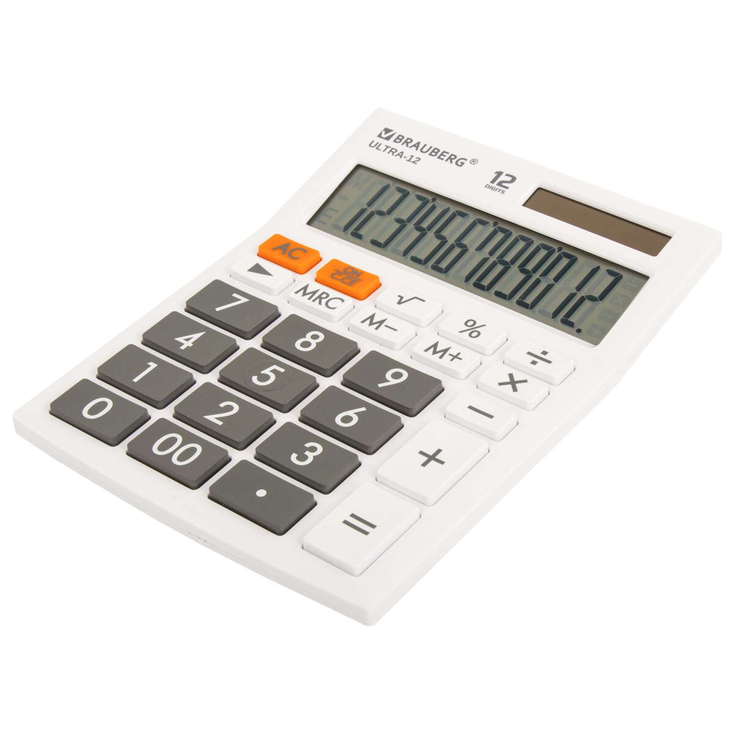 Калькулятор настольный Brauberg электронный 12 разрядов - фото 12