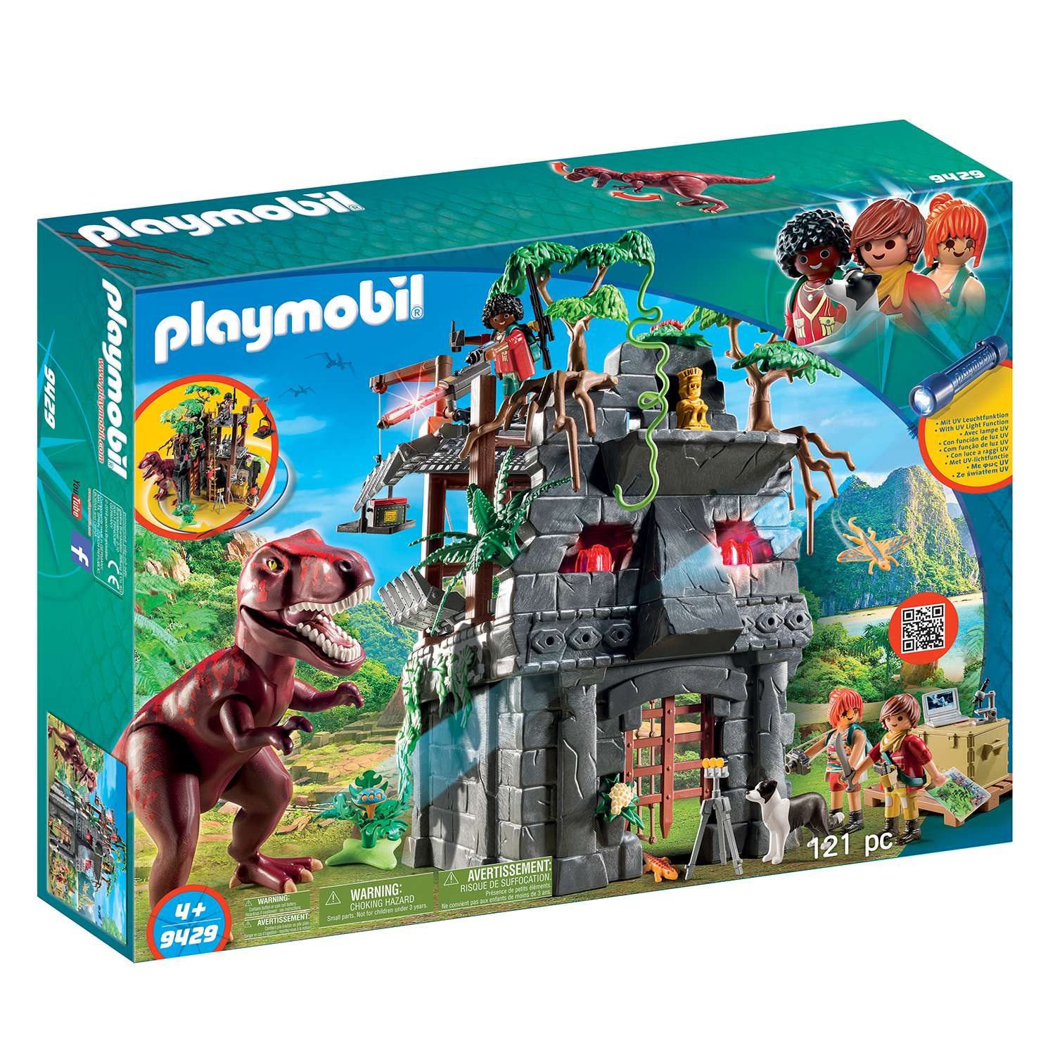 Конструктор Playmobil Динозавры Храм 9429pm - фото 2